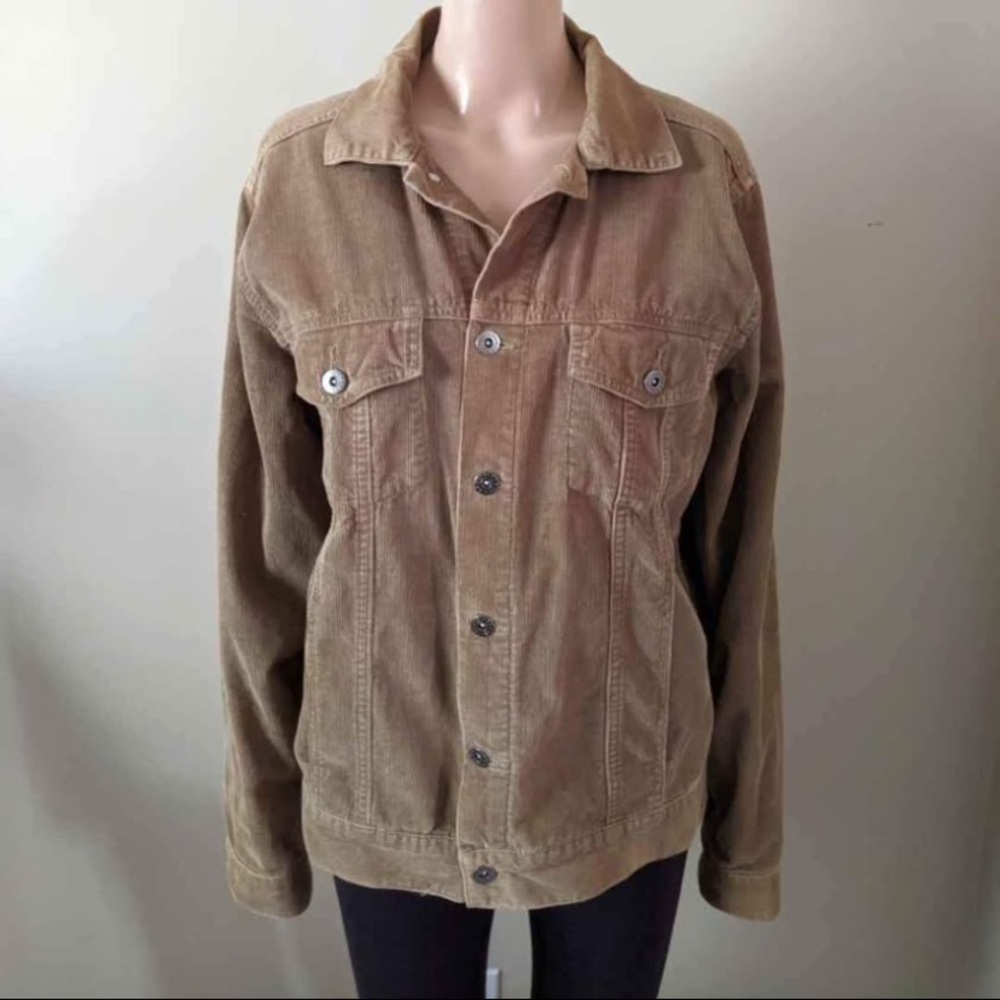 Nevada Corduroy Tan Jacket, men’s small